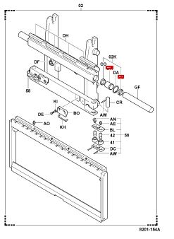 Casquilho - <p>Casquilho Deslocamento Toyota s/8</p><p>FG/FD 15-30</p>